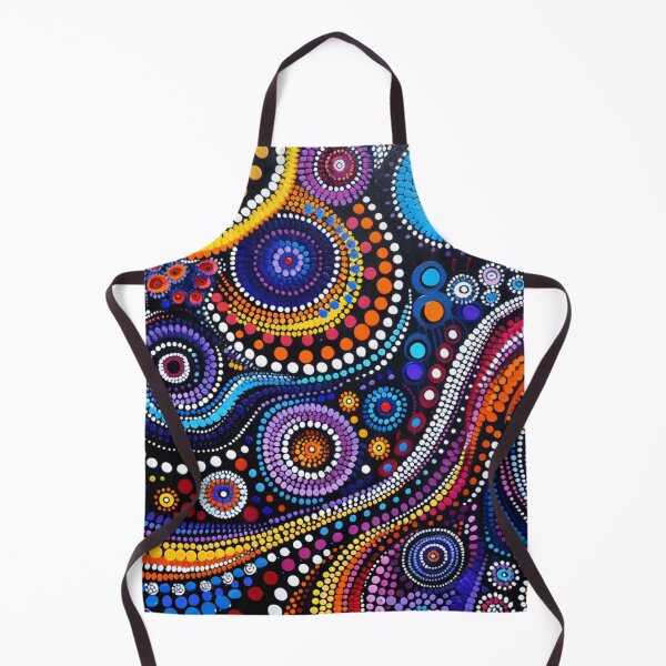 Item preview, Aboriginal Inspired Dot Art - Australian Intricate Pattern designed and sold by GrinGalore.
