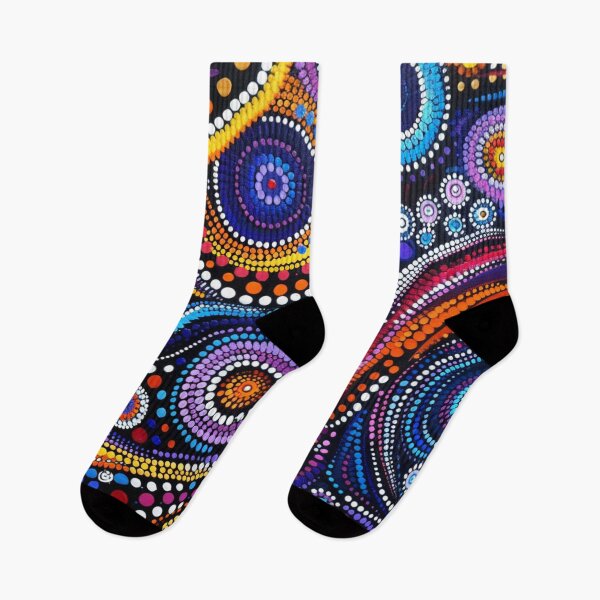 Item preview, Aboriginal Inspired Dot Art - Australian Intricate Pattern designed and sold by GrinGalore.