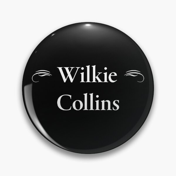 Item preview, Wilkie Collins, English Novelist and Playwright, Classic Literature designed and sold by CharlottePlaceArt.