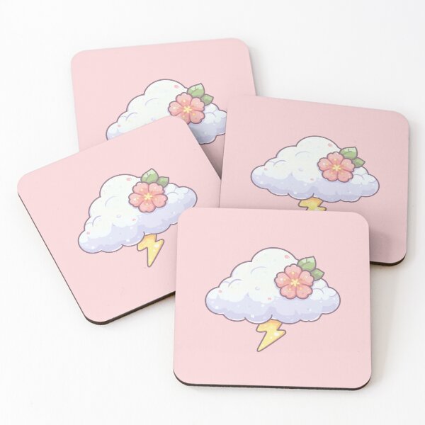 Item preview, Storm cloud with flowers designed and sold by CollieCreates.