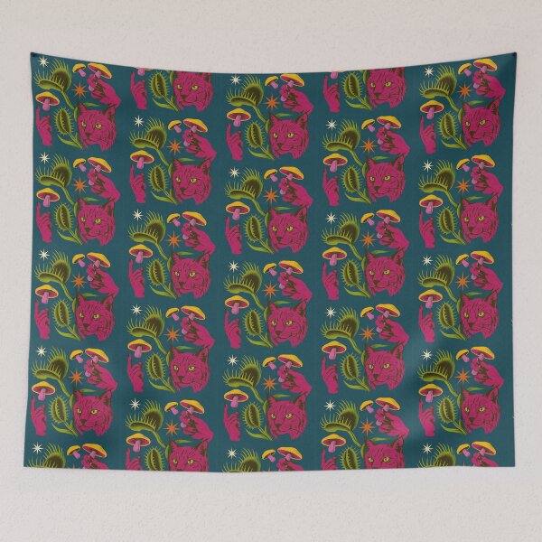 Item preview, Mystic Feline & Carnivorous Bloom designed and sold by zzz888.