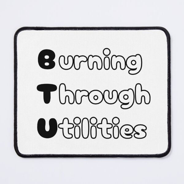 Item preview, Funny BTU Chemical Engineering Acronym Pun designed and sold by ThePungineer.