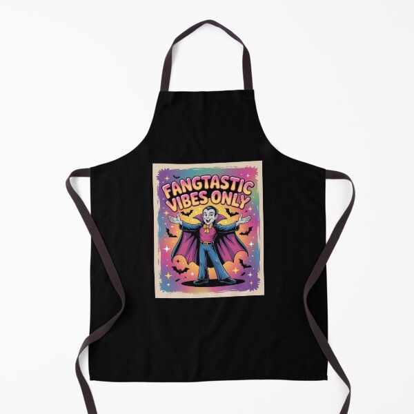Item preview, Retro Vampire in Disco Outfit with Bats – Fangtastic Vibes Only Funny Halloween Design designed and sold by MissRasheedHam.