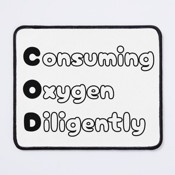 Item preview, Funny COD Chemical Engineering Acronym Pun designed and sold by ThePungineer.
