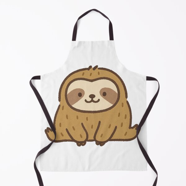 Item preview, Slo-Mo Cuteness – Adorable Kawaii Sloth Illustration designed and sold by Ericaholicgifts.