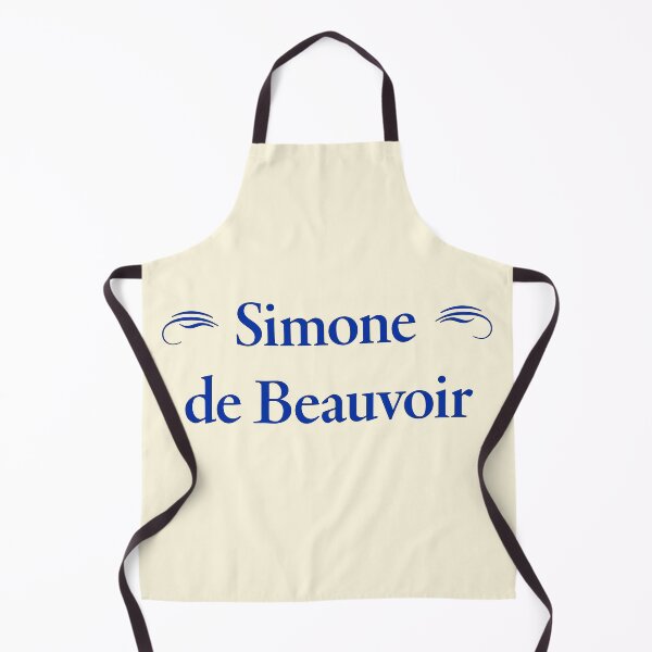 Item preview, Simone de Beauvoir, French Existentialist Philosopher and Writer, Classic Literature designed and sold by CharlottePlaceArt.