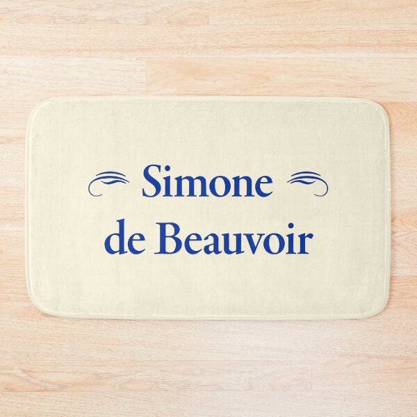 Item preview, Simone de Beauvoir, French Existentialist Philosopher and Writer, Classic Literature designed and sold by CharlottePlaceArt.