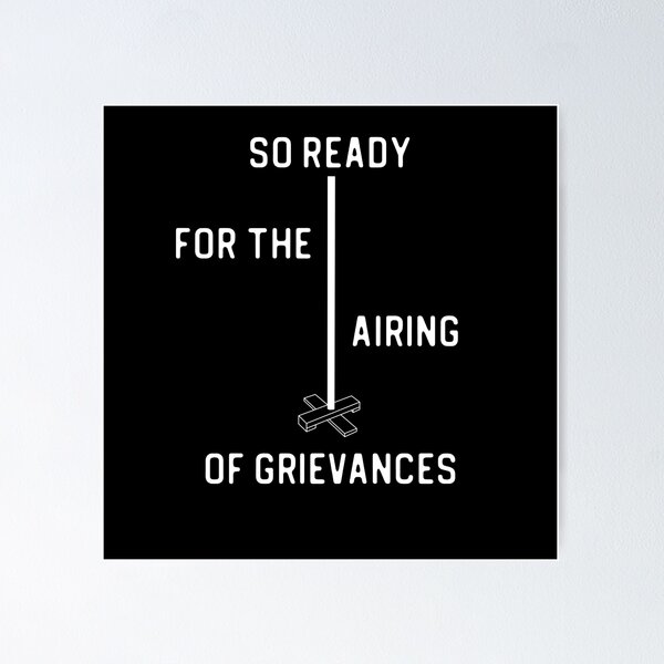 Item preview, SO READY FOR THE AIRING OF GRIEVANCES + Festivus Pole (white) designed and sold by Ofeefee.