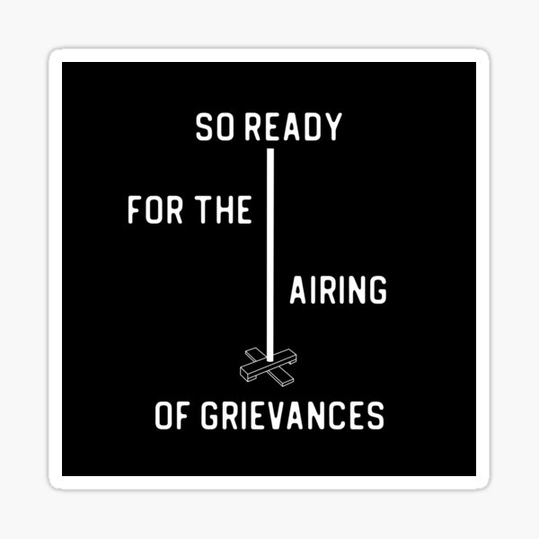 Item preview, SO READY FOR THE AIRING OF GRIEVANCES + Festivus Pole (white) designed and sold by Ofeefee.