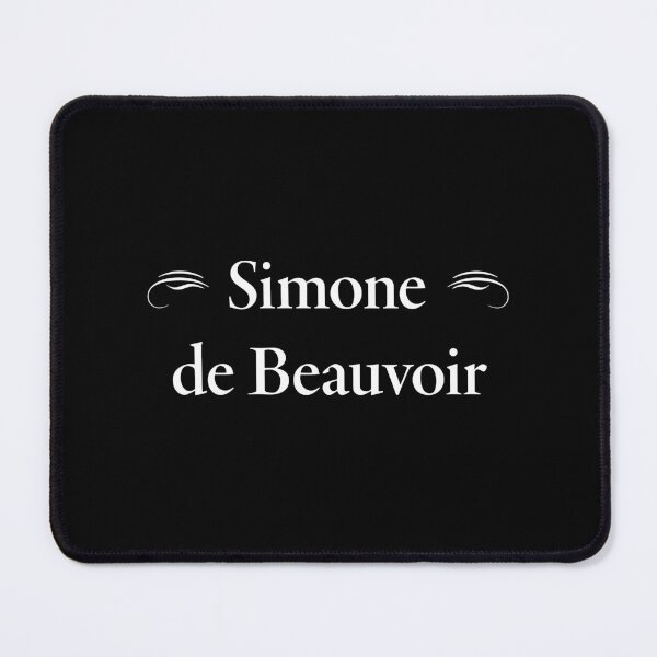 Item preview, Simone de Beauvoir, French Existentialist Philosopher and Writer, Classic Literature designed and sold by CharlottePlaceArt.