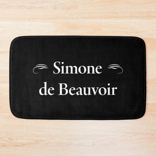 Item preview, Simone de Beauvoir, French Existentialist Philosopher and Writer, Classic Literature designed and sold by CharlottePlaceArt.