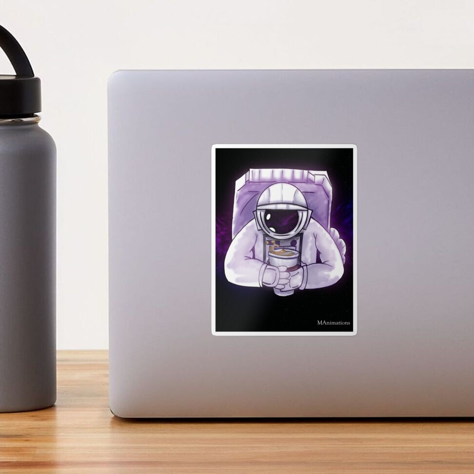 Houston We have a Coffee!  Sticker for Sale by kdigraphics