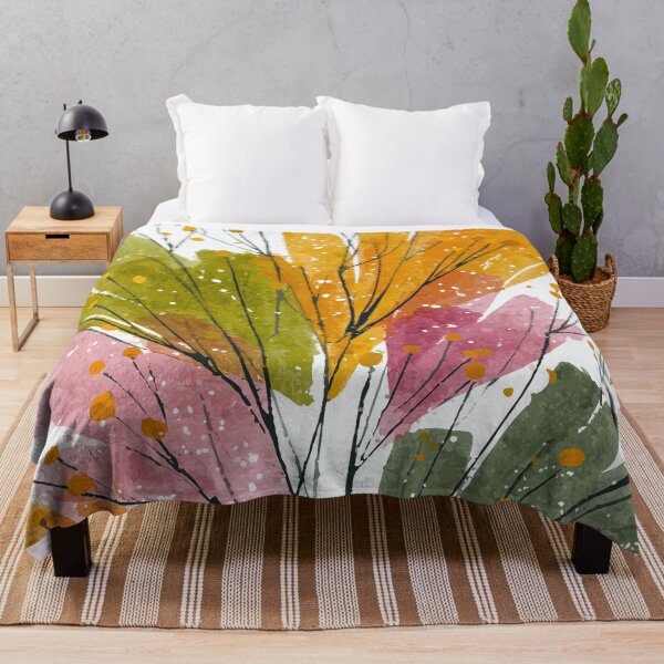 Item preview, Golden Meadow Abstract – Minimalist Watercolor designed and sold by solynneart.