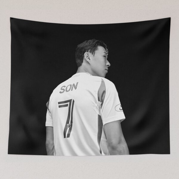 Item preview, Son Heung Min Tottenham Hotspurs Soccer Sonny LAFC Football designed and sold by matchakpop.