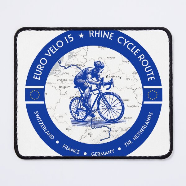 Item preview, EURO VELO 15, CYCLE ROUTE, RHINE CYCLE ROUTE designed and sold by designkb.