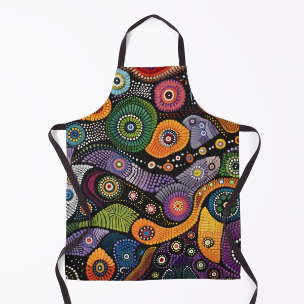 Item preview, Aboriginal Inspired Dot Art - Vivid Dreamtime Stories designed and sold by GrinGalore.