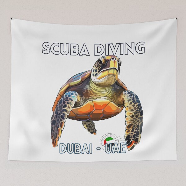 Item preview, Scuba Diving in Dubai - UAE designed and sold by FlyingTreg.