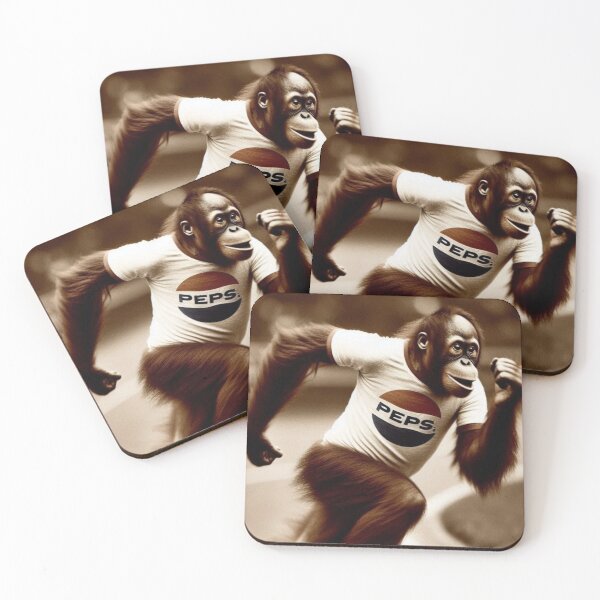 Item preview, "PEPSsss-Powered Primate: The Orangutan Sprint of Soda Fame!" designed and sold by Print Fiction.