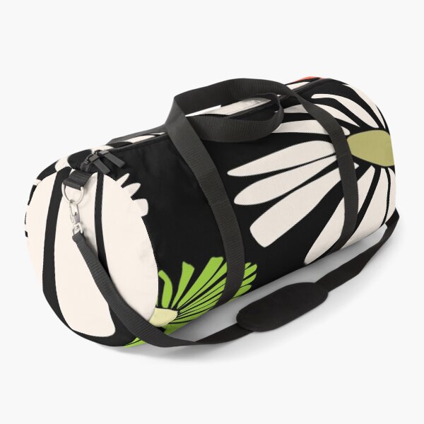 Item preview, Daisy Playful Retro Daisies - Colorful Floral Black designed and sold by P2GSimplyLife.
