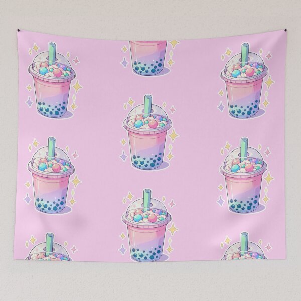 Item preview, Kawaii Bubble Tea – Cute Anime Manga Boba Drink Aesthetic designed and sold by Sugar Wisdom .