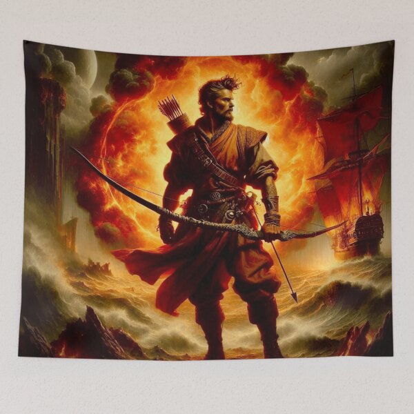 Item preview, Samurai Spirit: Epic Warrior in Armor designed and sold by Ghost Archer Illusions.
