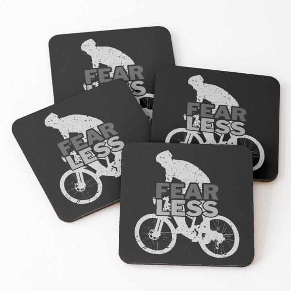 Item preview, Bold Cycling Figure Blended with Fearless Phrase designed and sold by SplashTastic.