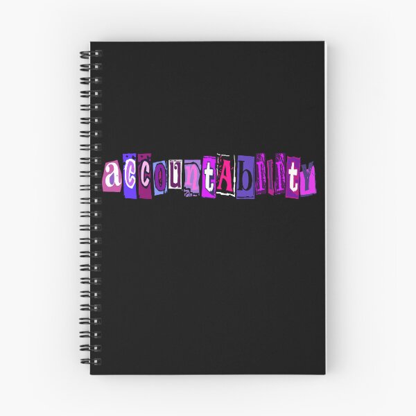 Item preview, Accountability  designed and sold by DeVillainShann.