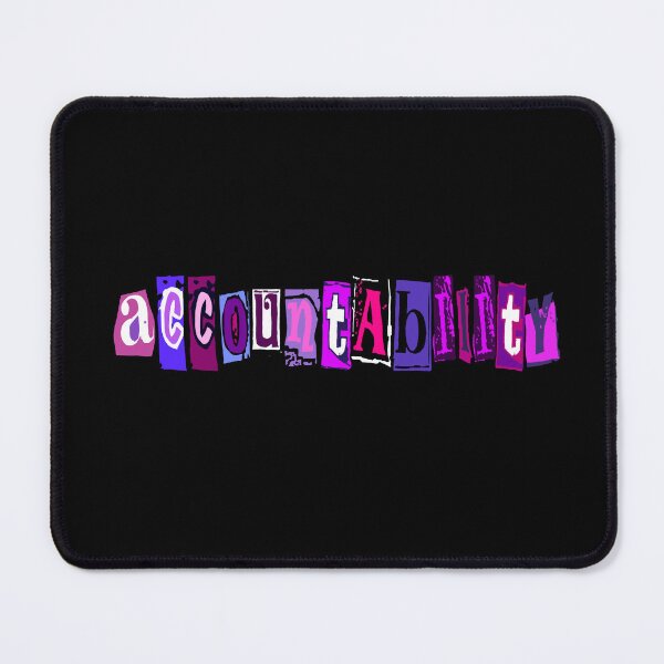 Item preview, Accountability  designed and sold by DeVillainShann.