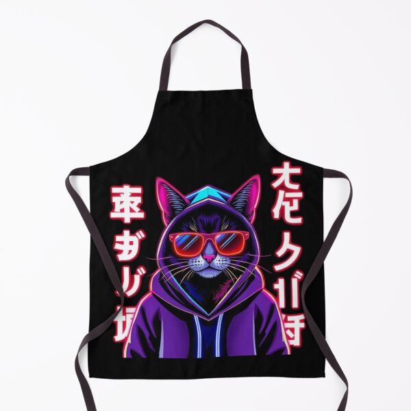 Item preview, Glowing Feline in Urban Neon Style designed and sold by Iuqiune.