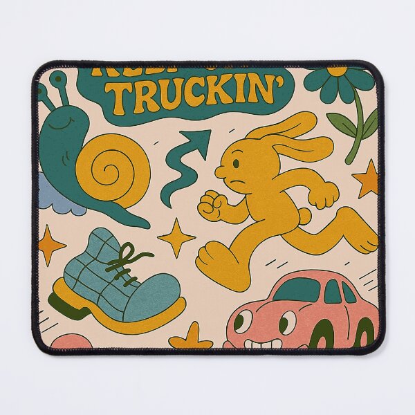 Item preview, Keep On Truckin' Retro Journey designed and sold by zzz888.