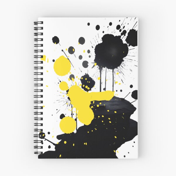 Item preview, Yellow  ink blot designed and sold by Davisdazzling.