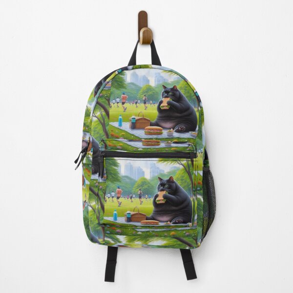 Item preview, Cat have a picnic in Lumpinee Park Thailand designed and sold by ParateePShop.