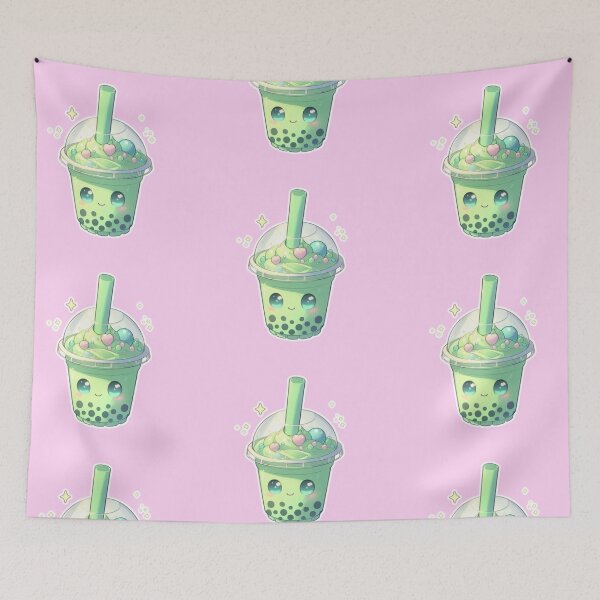 Item preview, Kawaii Bubble Tea – Cute Anime Manga Boba Drink Aesthetic designed and sold by Sugar Wisdom .