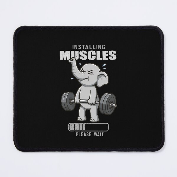 Item preview, Funny Elephant Installing Muscles Deadlift Workout Fitness Boys Girls Kids designed and sold by rafaeltto.