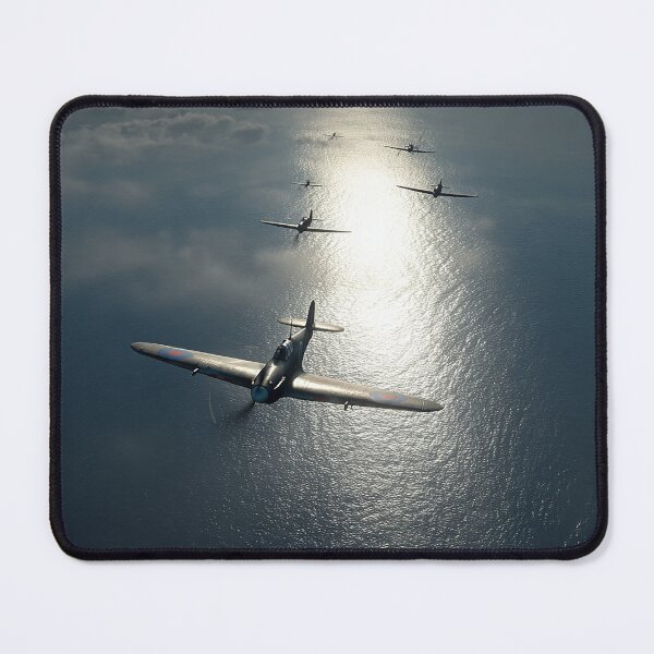 Item preview, Classic Fighters in Flight In Battle Formation designed and sold by Skyframe Aviation.