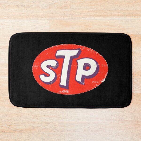 Item preview, Vintage Sixties / Seventies retro STP motor racing oil - distressed relic look Cliff Booth / Brad Pitt cult movie T Shirt Logo ( Scientifically Treated Petrol)  designed and sold by Kludoman.