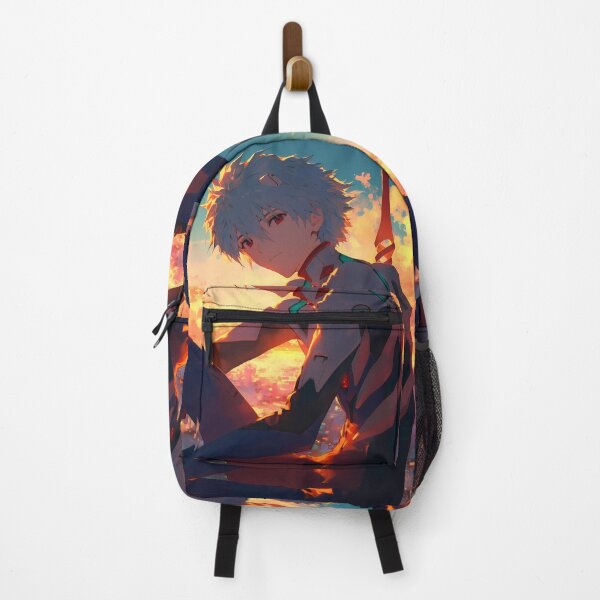 Item preview, Kaworu Nagisa Neon Genesis Evangelion Anime Ethereal Sunset Pilot designed and sold by earlobejerk.