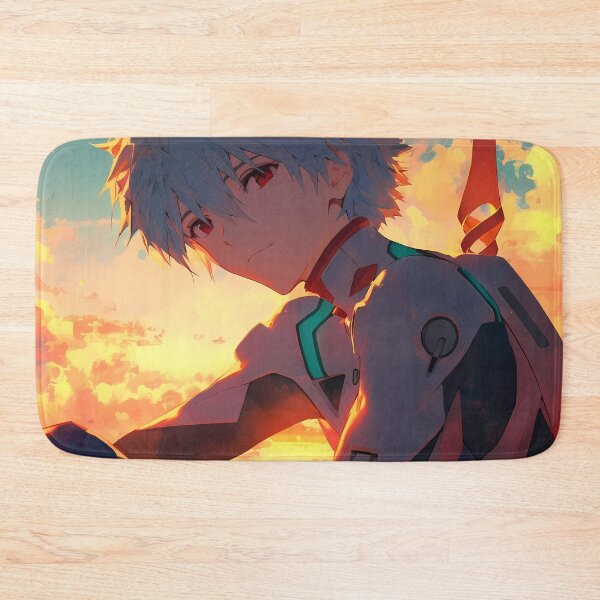 Item preview, Kaworu Nagisa Neon Genesis Evangelion Anime Ethereal Sunset Pilot designed and sold by earlobejerk.
