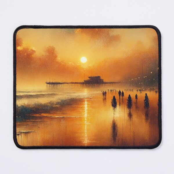Item preview, Serene Beach Sunset designed and sold by M-Y-A-R-T-.