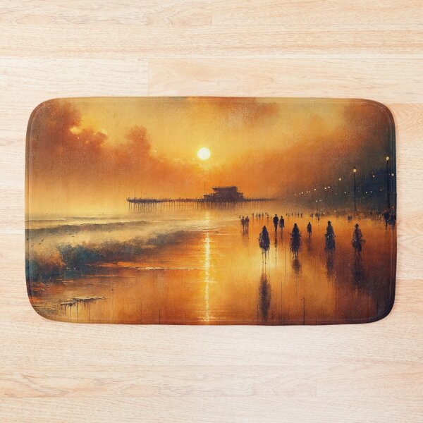 Item preview, Serene Beach Sunset designed and sold by m-y-A-I-A-R-T-.