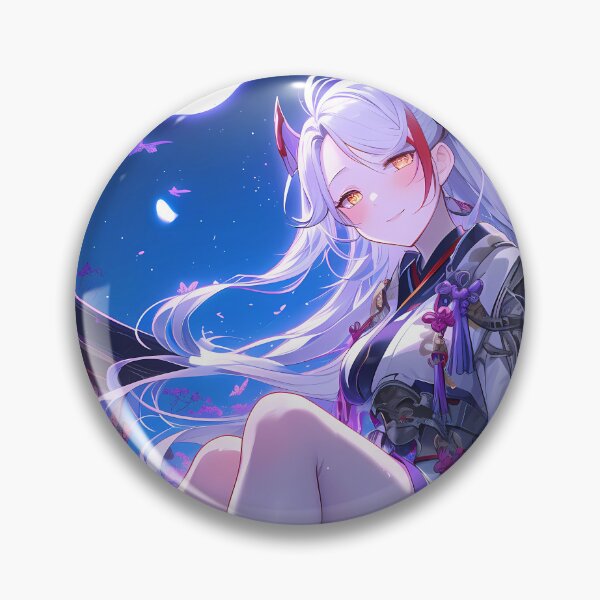 Item preview, Azur Lane Prinz Eugen AzurLane Game Yukata Wisteria Lanterns Night Glow designed and sold by earlobejerk.