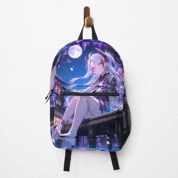 Item preview, Azur Lane Prinz Eugen AzurLane Game Yukata Wisteria Lanterns Night Glow designed and sold by earlobejerk.