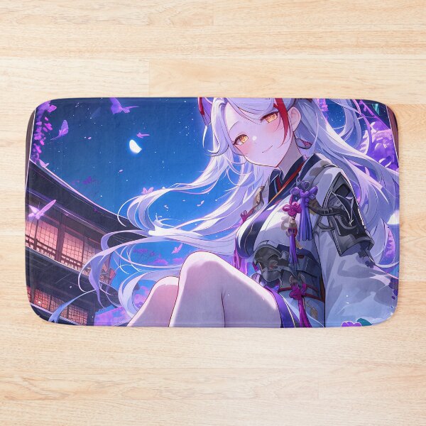 Item preview, Azur Lane Prinz Eugen AzurLane Game Yukata Wisteria Lanterns Night Glow designed and sold by earlobejerk.