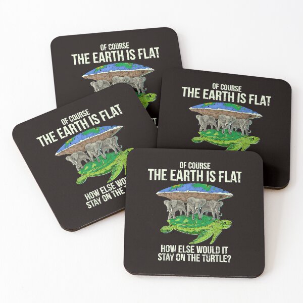 Item preview, Flat Earth Society Turtle Elephants Men Women Gift designed and sold by Teresita-Moon.