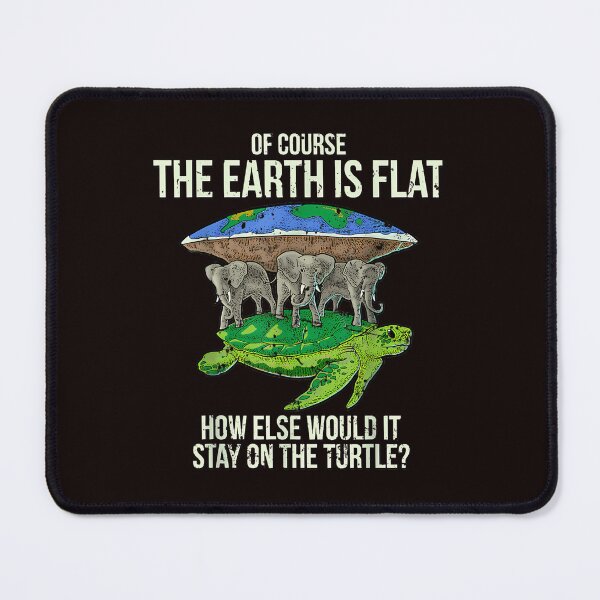 Item preview, Flat Earth Society Turtle Elephants Men Women Gift designed and sold by Teresita-Moon.