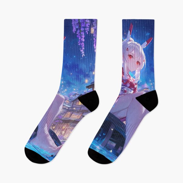 Item preview, Azur Lane Anime Ayanami AzurLane Game Yukata Wisteria Night Lanterns Glow designed and sold by earlobejerk.