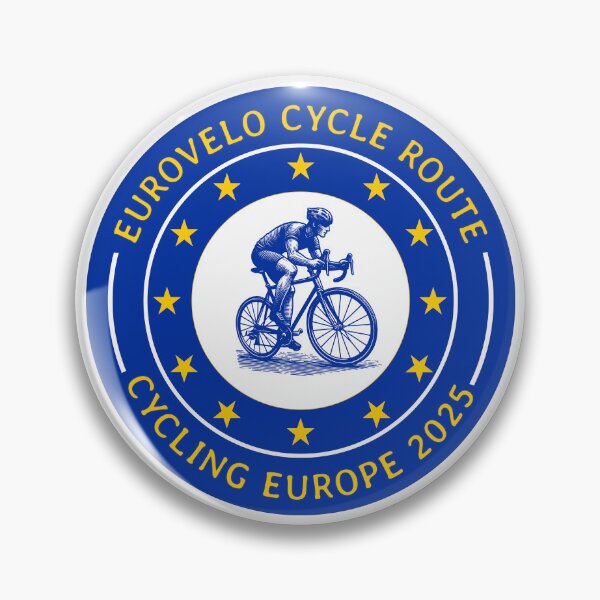 Item preview, EURO VELO cycle route 2025 designed and sold by designkb.