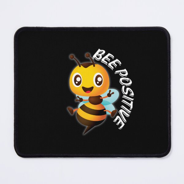 Item preview, Bee Positive – Cute Happy Bee Illustration designed and sold by MomentumbyOla.