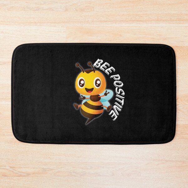 Item preview, Bee Positive – Cute Happy Bee Illustration designed and sold by MomentumbyOla.