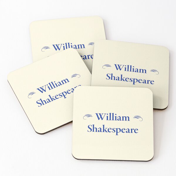 Item preview, William Shakespeare, English Playwright, Poet and Actor, Classic Literature designed and sold by CharlottePlaceArt.